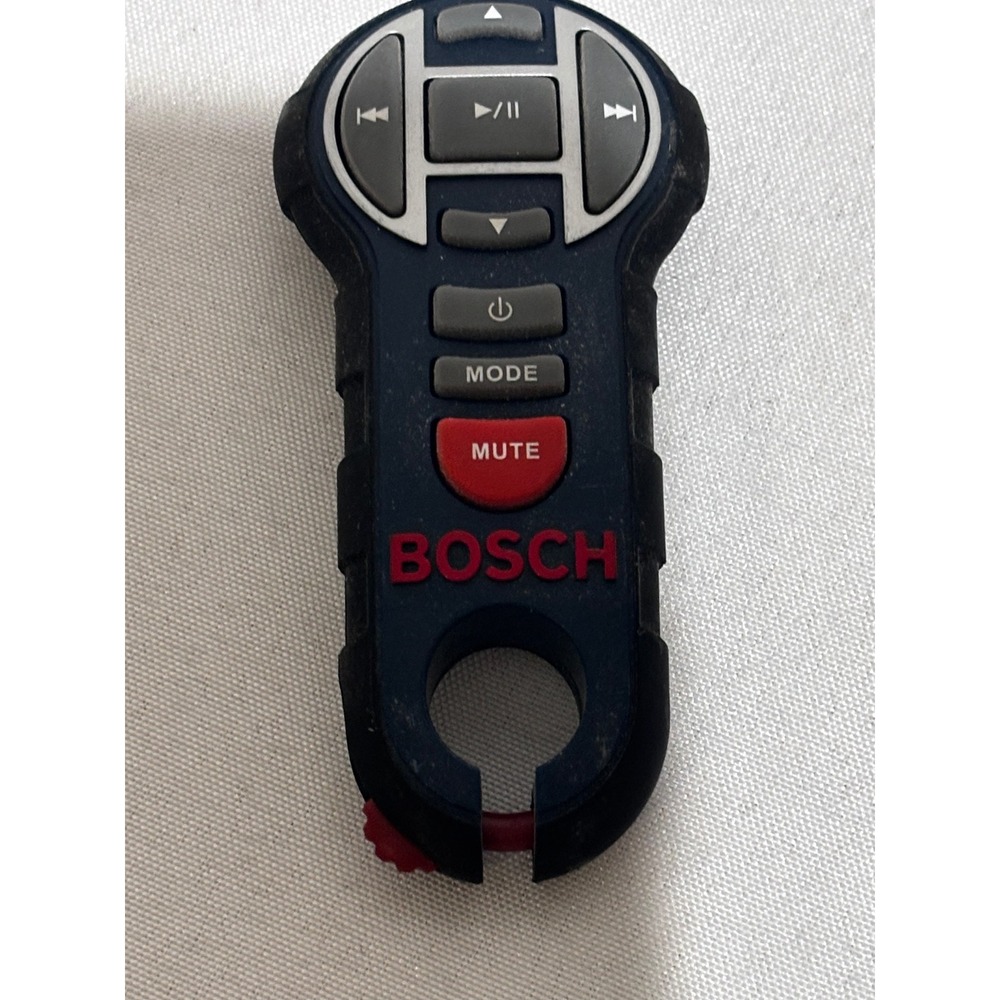 Bosch Power Box Radio Remote Control Black Red Jobsite Audio 2610034018